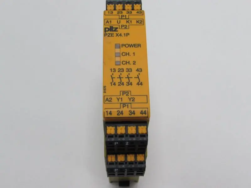 PILZ PZE X4.1P C 24VDC 4n/o ID No.:787587 TESTED TOP ZUSTAND