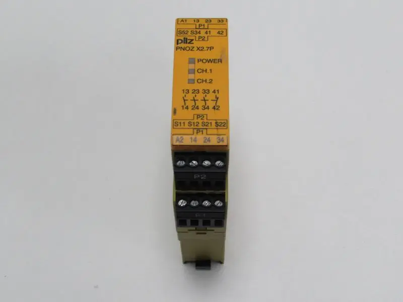 Produktfoto 1 von PILZ PNOZ X2.7P 24-240VAC/DC 3n/o 1n/c ID No.:777306 TESTED TOP ZUSTAND