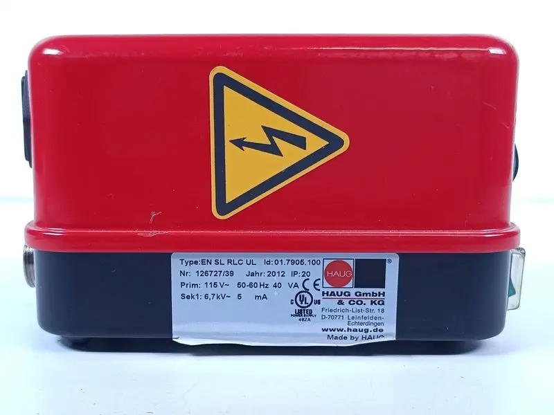 Produktfoto 1 von HAUG Netzteil EN SL RLC UL 01.7905.100 115V 50Hz 40VA TOP ZUSTAND