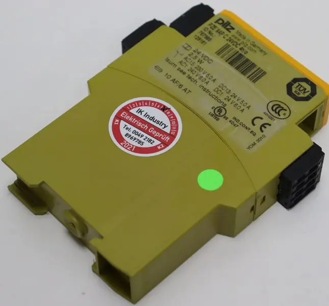 Produktfoto 1 von PILZ PZE X4P C 24VDC 4n/o  ID No.: 787585 TESTED NEUWERTIG