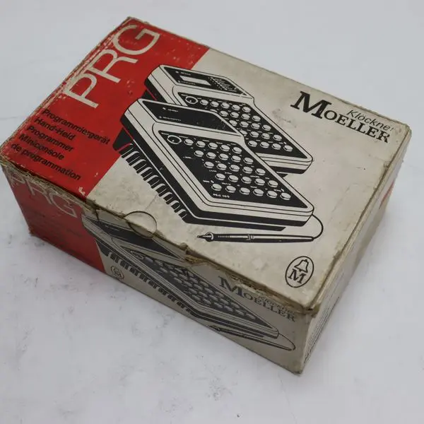Produktfoto 1 von KLÖCKNER MOELLER PRG 3 Programmiergerät 9V DC 450mA + HANDBUCH TOP ZUSTAND & OVP