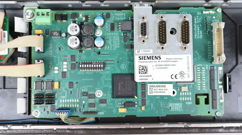 Produktfoto 1 von Siemens Keypad 6FC5203-0AF22-1AA2 Version E TESTED & TOP ZUSTAND