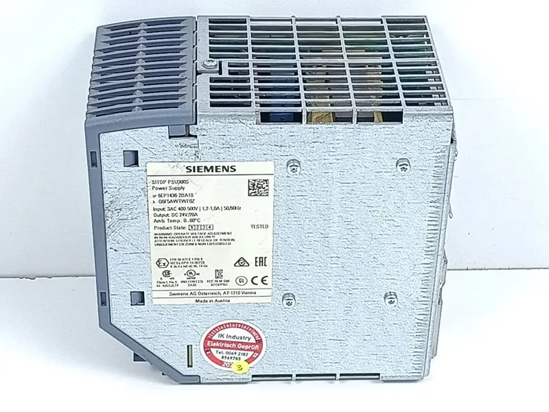 Produktfoto 1 von Siemens SITOP 6EP1436-2BA10 6EP 1436-2BA10 E-Stand: 01 TESTED & TOP ZUSTAND