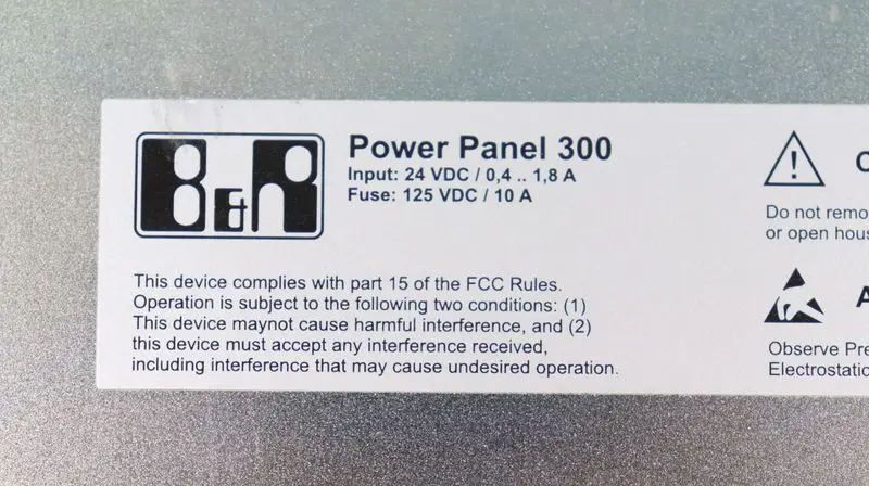 Produktfoto 1 von B&R Power Panel 300 4PP320.0571-K08 Rev. C0 TESTED & TOP ZUSTAND
