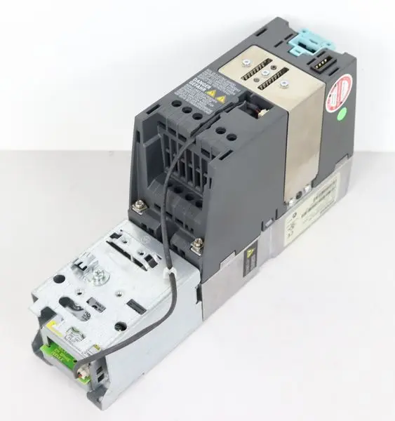 Produktfoto 1 von Siemens Sinamics 340 6SL3210-1SE14-1UA0 + Relay Brake Modul TESTED & NEUWERTIG