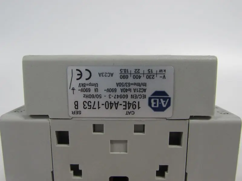 Produktfoto 1 von Allen Bradley 194E-A40-1753 TOP ZUSTAND