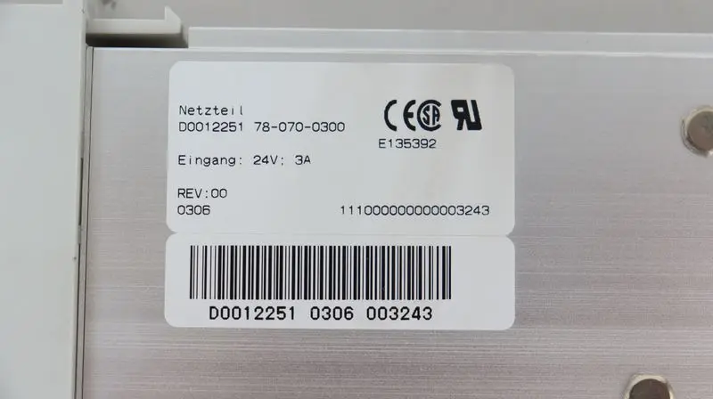 Produktfoto 1 von Moeller Power Supply POW-410 Netzteil 78-070-0300 Rev: 00 TOP ZUSTAND TESTED