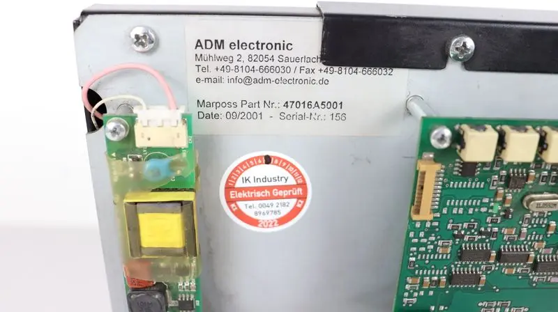 Produktfoto 1 von Marposs Display ADM 47016A5001 + ESP18-12S TESTED TOP ZUSTAND