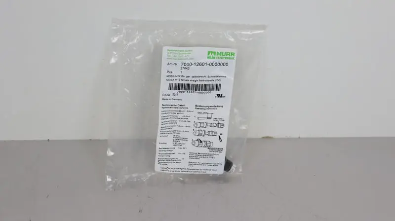 Produktfoto 1 von Murr Elektronik 7000-12601-0000000 27642 Schneidklemme UNUSED & OVP & SEALED