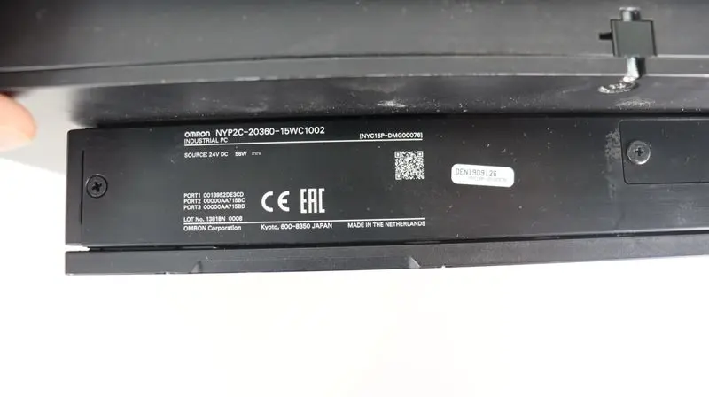 Produktfoto 1 von Omron INDUSTRIAL PC NYP2C-20360-15WC1002 TESTED