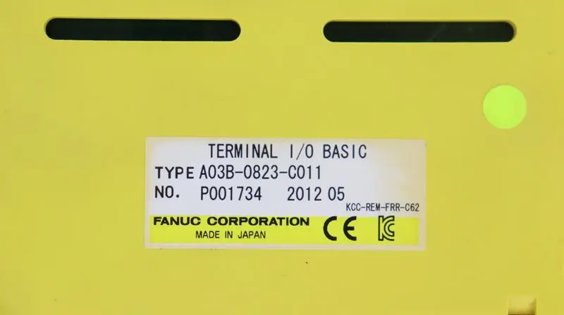 Produktfoto 1 von Fanuc A03B-0823-C011 Modul Module Terminal I/O Basic TOP ZUSTAND