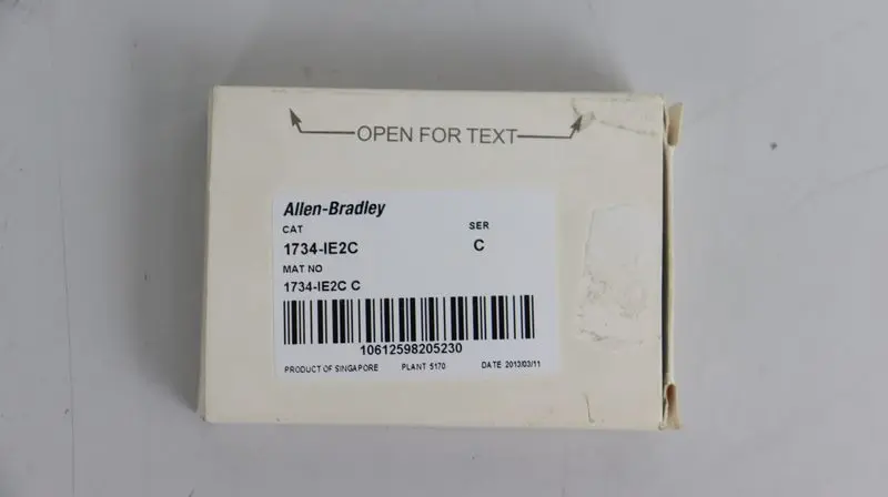 Produktfoto 1 von Allen Bradley CAT 1734-IE2C SER C 1734-IE2C C UNUSED & OVP