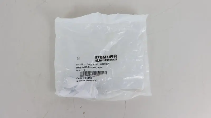 Produktfoto 1 von Murr Elektronik 7000-08331-0000000 MOSA-M8-Stecker UNUSED & OVP & SEALED