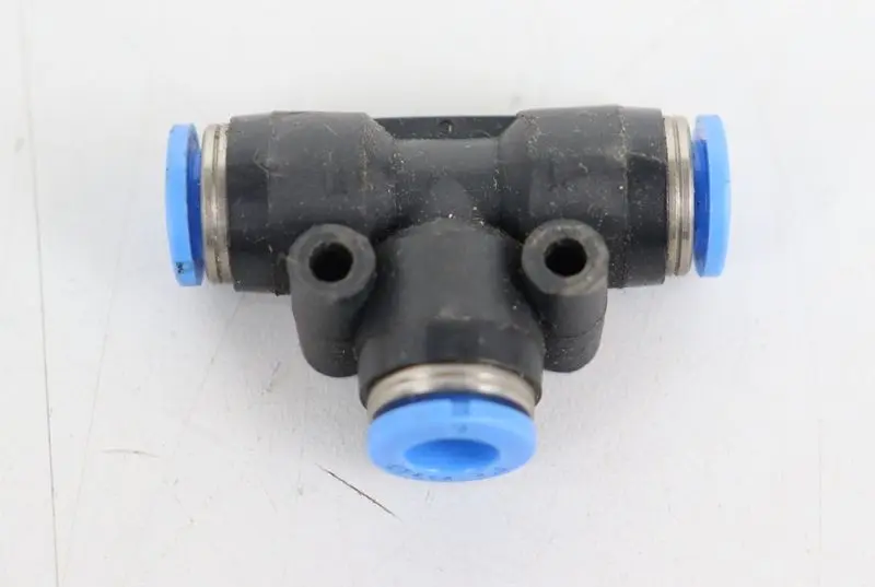 Festo 5x Steckverschraubung T-Stück ∅ 6mm Pneumatik Steckverbindung UNUSED
