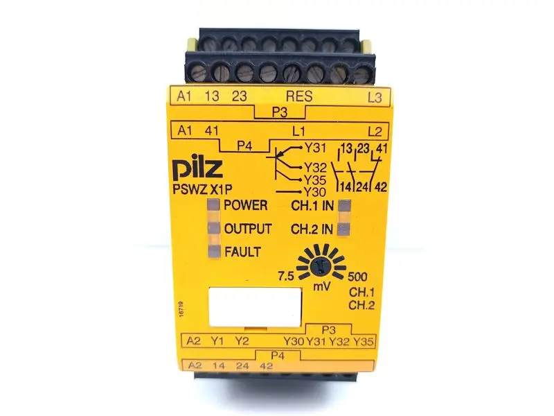 PILZ PSWZ X1P 0,0075-0,5V/24-240VACDC ID No.: 777951 TESTED & TOP ZUSTAND