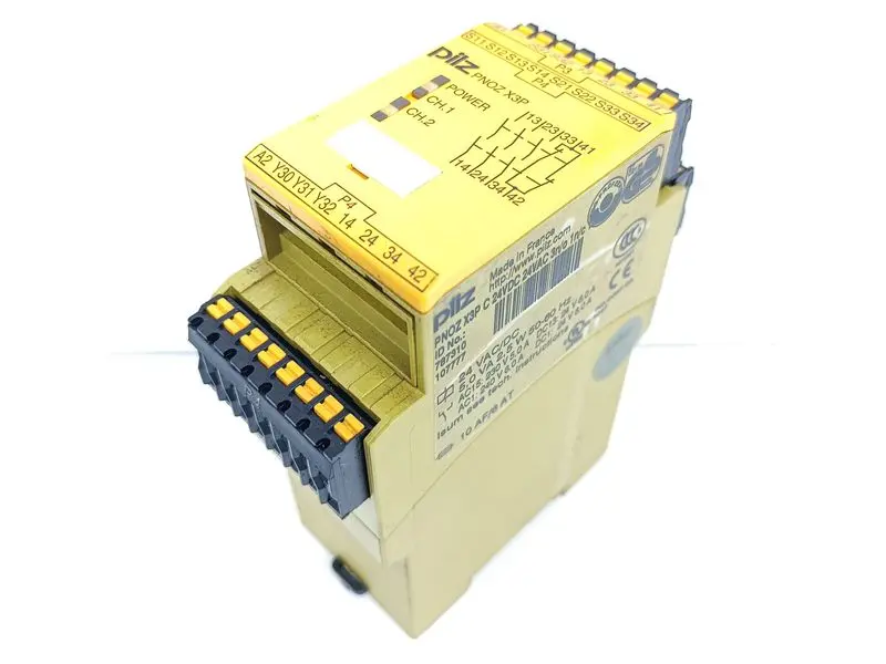 Produktfoto 1 von PILZ PNOZ X3P C 24VDC 24VAC 3n/o 1n/c 1so ID No.: 787310 TESTED & TOP ZUSTAND
