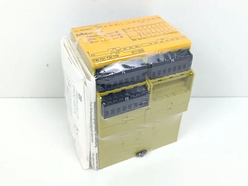 Produktfoto 1 von PILZ PNOZ X9P 24VDC 7n/o 2n/c 2so ID No. 777609 UNUSED & SEALED