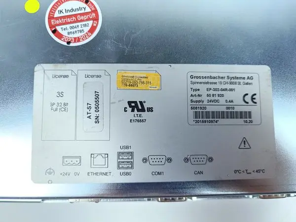 Produktfoto 1 von Grossenbacher Systeme AG / Kasto SmartControl EP-302-04R-001 TESTED TOP ZUSTAND