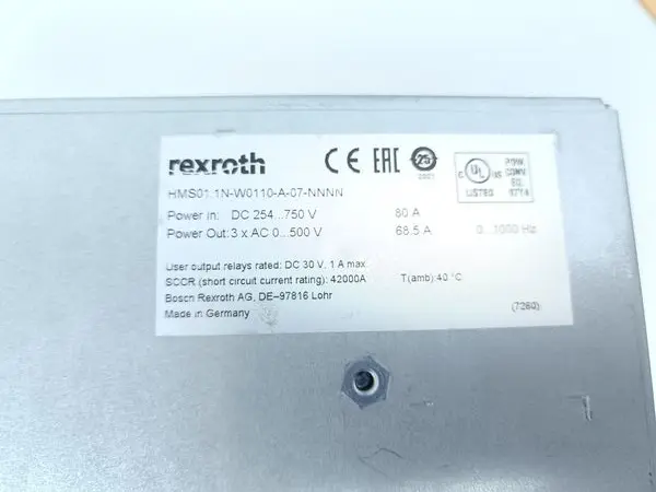 Produktfoto 1 von Rexroth HMS01.1N-W0110-A-07-NNNN MNR: R911310462 TESTED & TOPZUSTAND