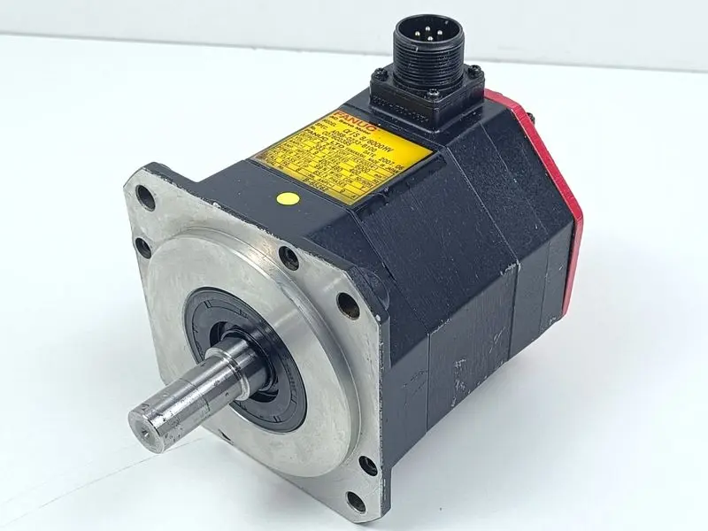 Produktfoto 1 von FANUC Servomotor A06B-0233-B100 Model ais 8/6000HV TOP ZUSTAND