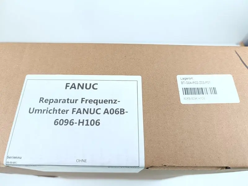 Produktfoto 1 von Fanuc Servo Amplifier Module A06B-6096-H106 Generalüberholt & Sealed
