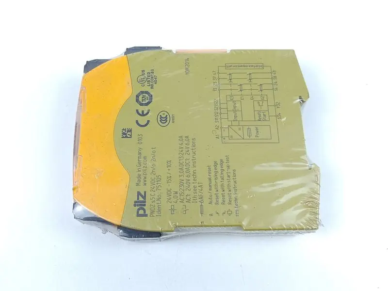 Pilz PNOZ s5 C 24VDC 2n/o 2n/o t Ident.No: 751105 UNUSED & OVP & SEALED