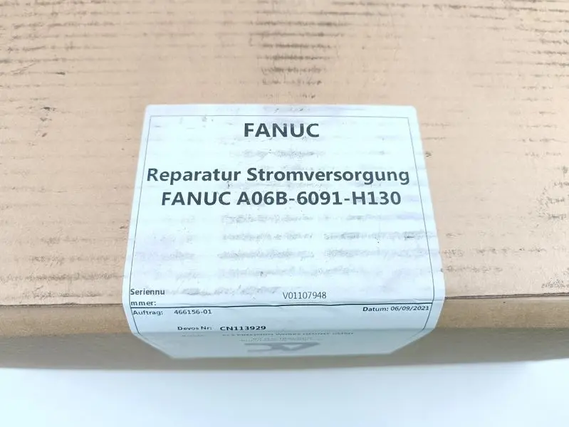 Produktfoto 1 von Fanuc POWER SUPPLY MODUL A06B-6091-H130 Generalüberholt & Sealed