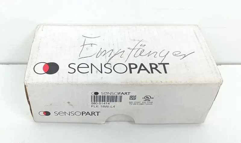 Produktfoto 1 von SensoPart FLE 18W-L4 50m 580-51414 Empfänger OVP UNUSED