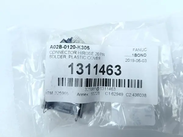 Produktfoto 1 von Fanuc A02B-0120-K305 Connector Hirose 20 Pins UNUSED & OVP