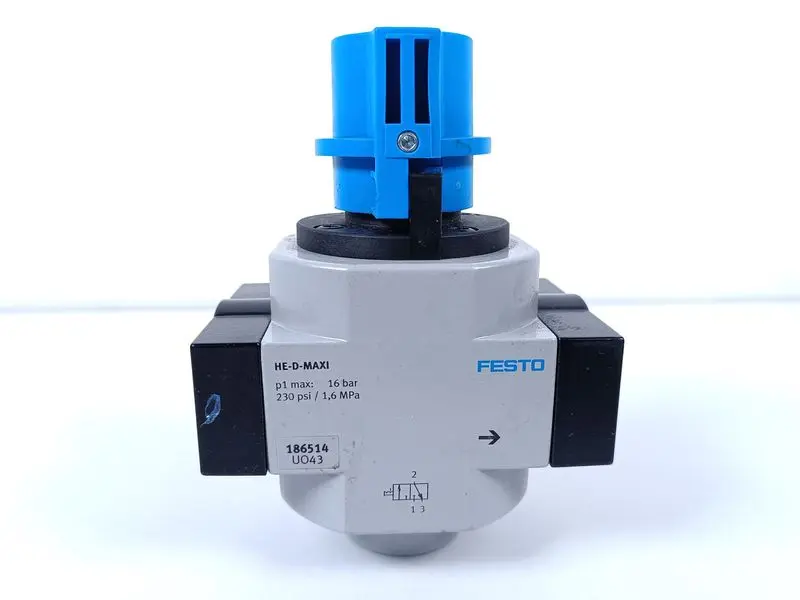 Produktfoto 1 von Festo Einschaltventil HE-D-MAXI 186514 UNUSED