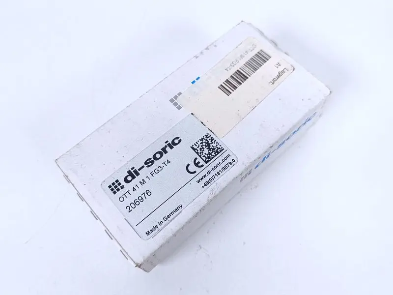 Produktfoto 1 von di-soric Teach 2s NO / NC 6s OTT 41 M 1 FG3-T4 UNUSED & OVP & SEALED