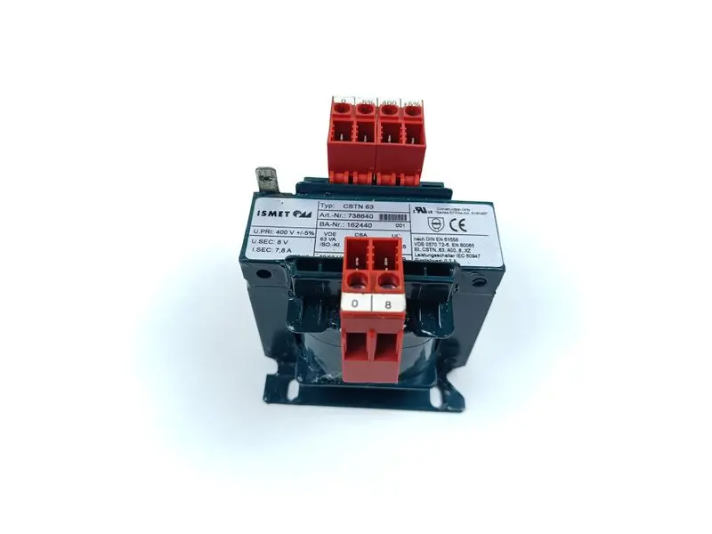 Produktfoto 1 von Ismet Transformator Typ CSTN 63 Art. Nr.: 738640 TOP ZUSTAND