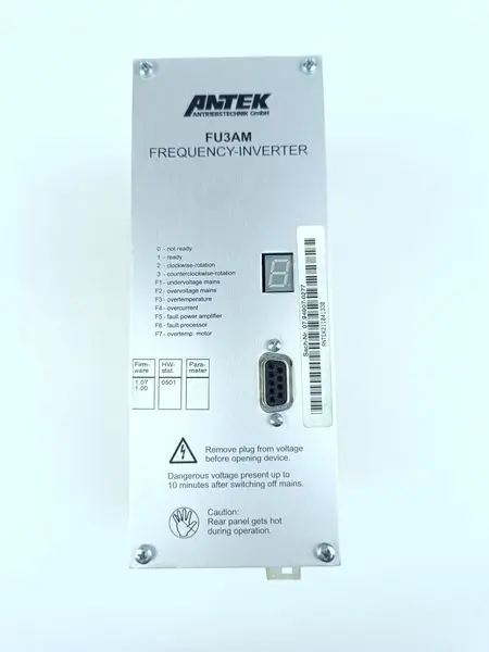 Produktfoto 1 von Antek FU3AM-05-00 Frequency Inverter FU3AM TESTED & Top Zustand