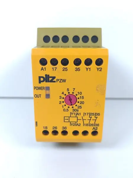 Produktfoto 1 von PILZ PZW 30/24VDC 1n/o 2n/c ID No.: 774019 TESTED & TOP ZUSTAND