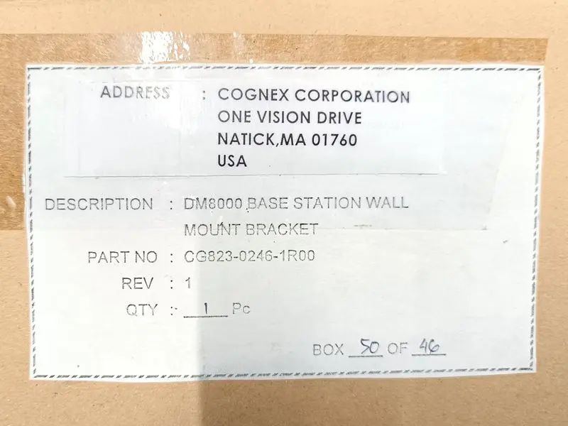 Produktfoto 1 von Cognex DM8000 Base Station Wall UNUSED