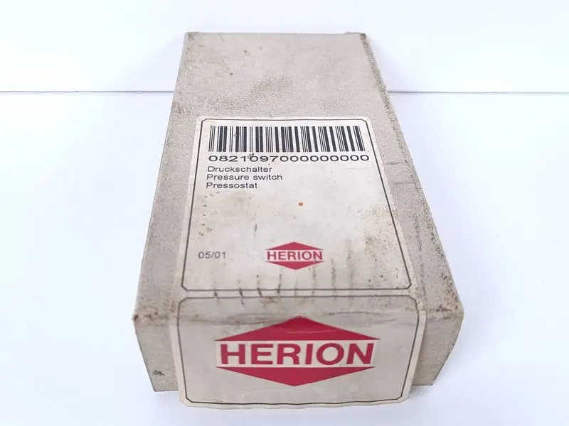 Produktfoto 1 von Herion 0821097 Druckschalter / Pressure switch 50...250 bar NEUWERTIG & OVP