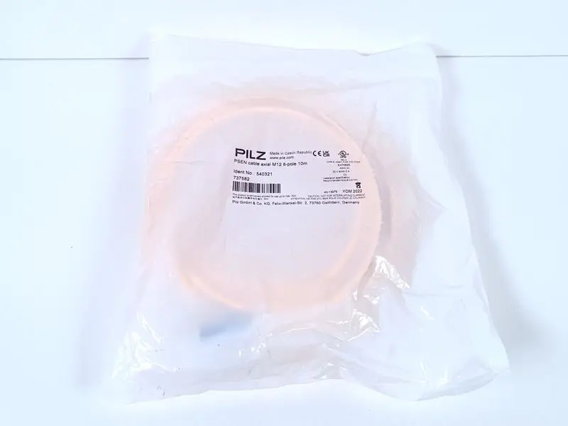 Produktfoto 1 von PILZ PSEN Kabel 10,0m gerade Ident.No.: 533131 UNUSED & OVP & SEALED