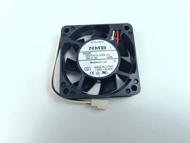 Produktfoto 1 von Fanuc Alpha NMB Lüfter A90L-0001-0423#105 06015VA-24N-CL 60x60mm 24V DC UNUSED
