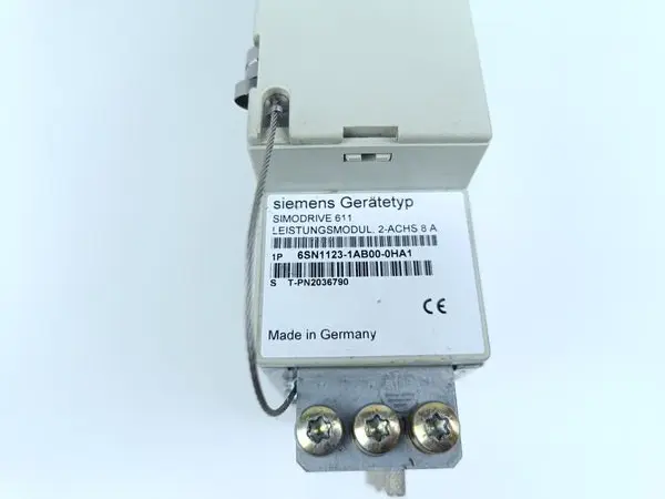 Produktfoto 1 von Siemens Simodrive 6SN1123-1AB00-0HA1 LT-Modul 2x8A TESTED REFURBISHED