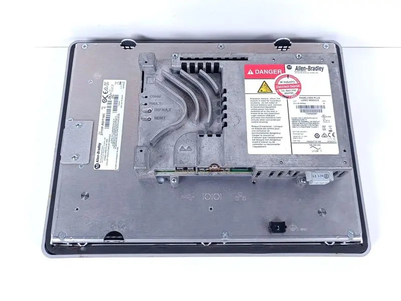 Produktfoto 1 von Allen Bradley PanelView 2711P-RDT10C + Logic Module 2711P-RP8A TESTED NEUWERTIG