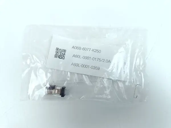 Produktfoto 1 von Fanuc A06B-6077-K250 2x Fuse 2A 5A Power Supplies UNUSED