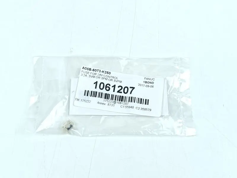 Produktfoto 1 von Original Fanuc A06B-6073-K250 Fuse For 24V Control UNUSED