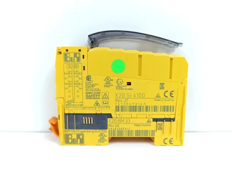 Produktfoto 1 von B&R Powerlink X20 SI 4100 Rev.J7 + X20 BM 33 Rev.D0 NEUWERTIG