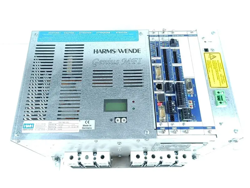Produktfoto 1 von Harms + Wende GENIUSMFI408L GENIUS MFI 408L + G101-CPU G500-MFW G610-MIO-PBS TOP