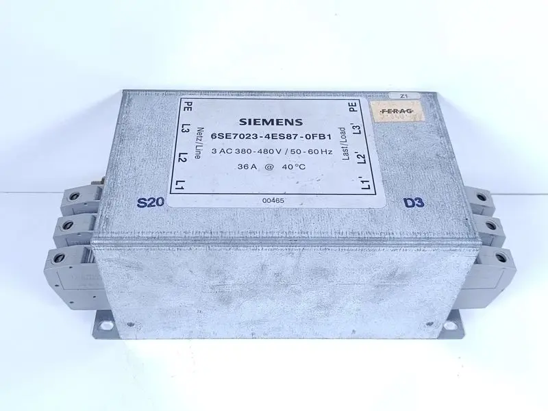 Produktfoto 1 von SIEMENS 6SE7023-4ES87-0FB1 380-480V 50-60Hz 36A 40°C TOP ZUSTAND