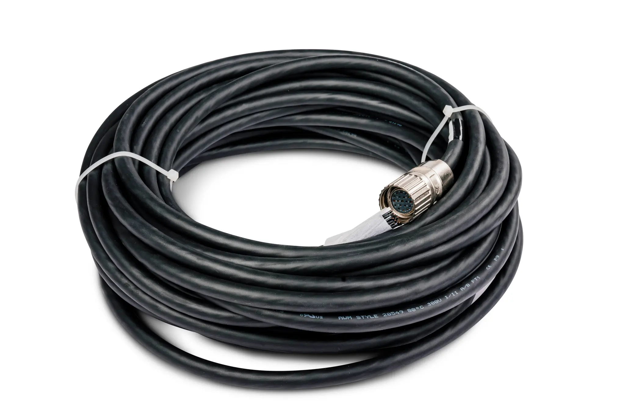 Produktfoto 1 von Anschlusskabel C-M23F19 20m PUR sw