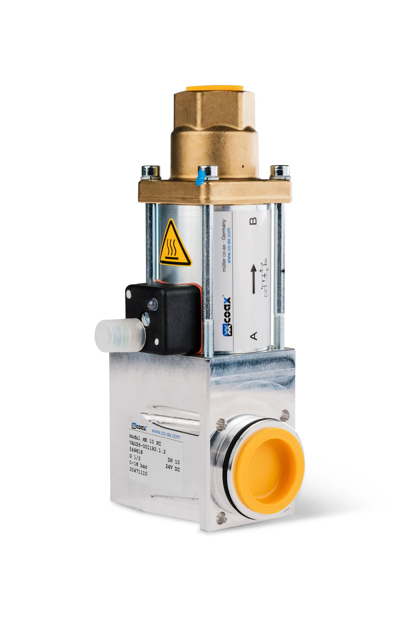 Produktfoto 1 von Wegeventil 1MB MK 10 NC  16  M12x Trenn