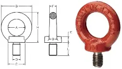 Produktfoto 1 von RSH18 Ringschraube - fix hochfest M18X27, Tragfähigk. 5.000 kg