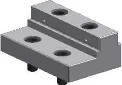 Produktfoto 1 von 937916211 Stufen-Wendebacke für DS BB= 125mm, HILMA