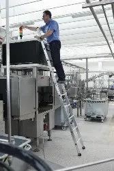 Produktfoto 1 von 10006 Aluminium-Anlegeleiter 6 Sprossen